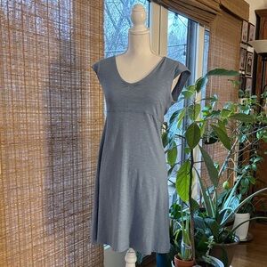 Elegant Blue Women's Dress